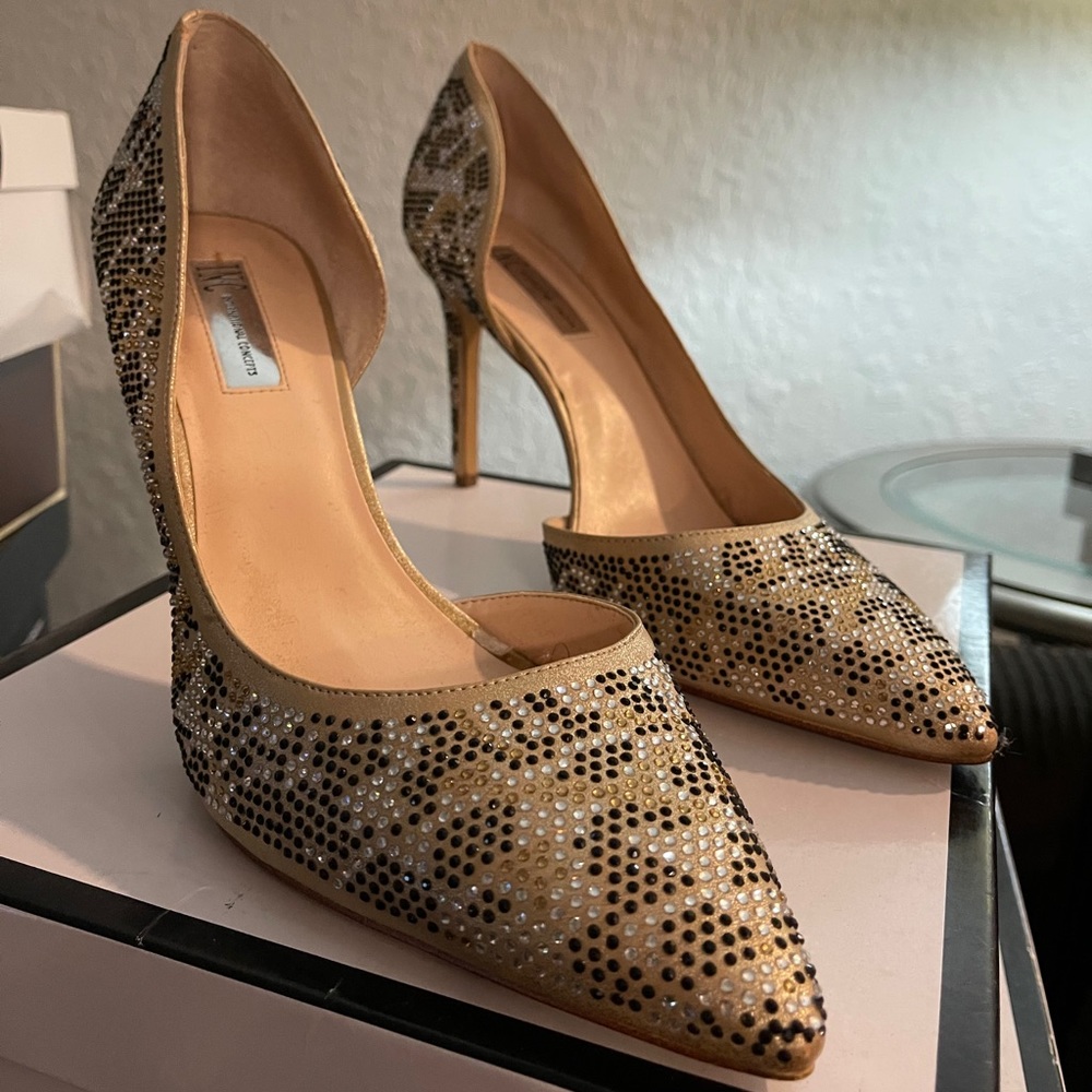 INC bling size gold 12 shoes
